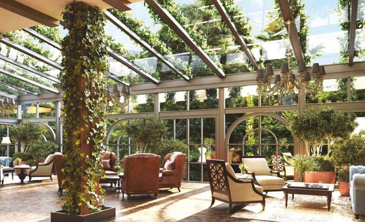 Conservatory lounge