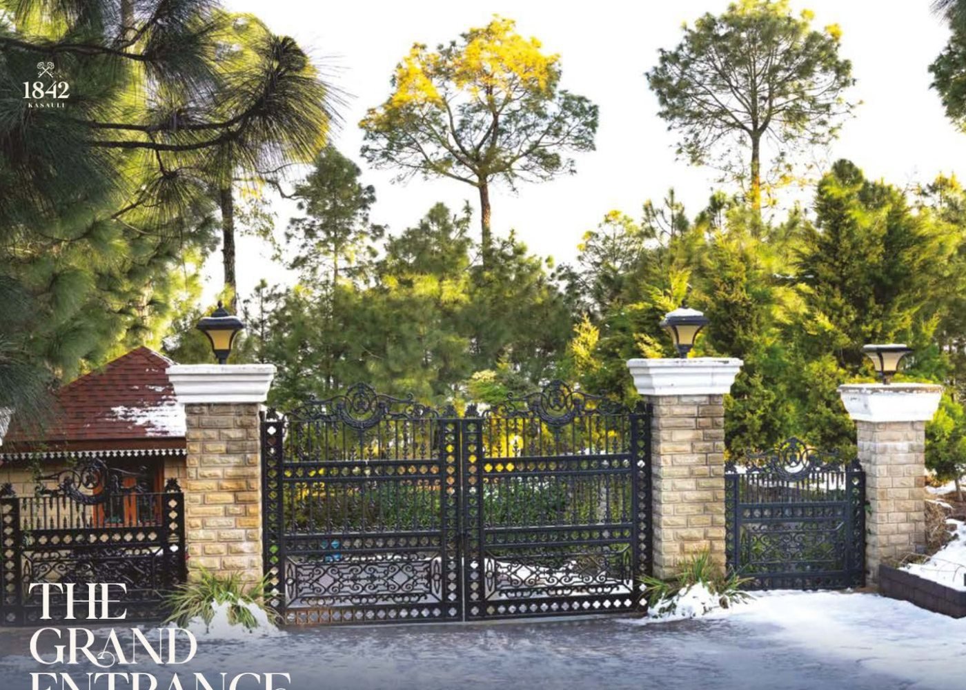 Grand entrance